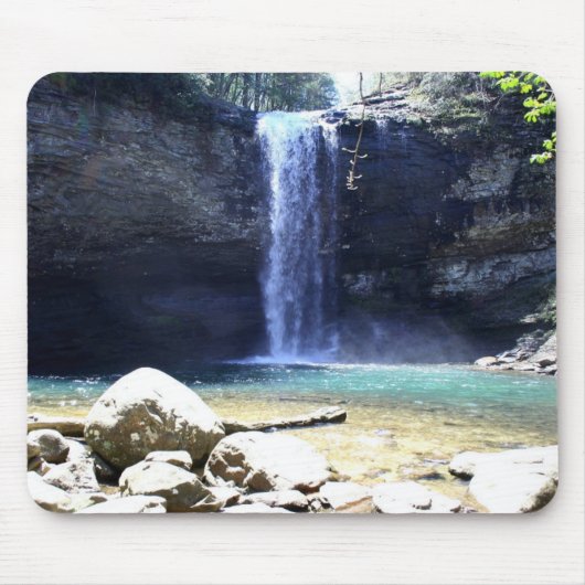 Cloudland Canyon Wasserfall-Mauspad Mousepad (Vorne)
