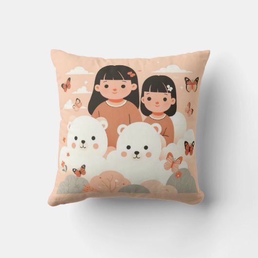 Cloudland Cubs Kissen (Rückseite)