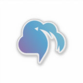 CloudOps-Aufkleber Aufkleber (Vorderseite)