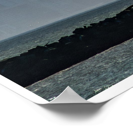 Clouds and the City Poster (Ecke)