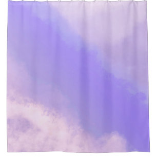 Clouds Apart - Lila/Violetter Duschvorhang