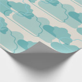 Clouds Baby Duschgeschenk Geschenkpapier (Ecke)
