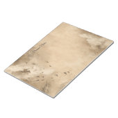 Clouds Birds Feathers Pastel Sky Collage Notizblock (angewinkelt)