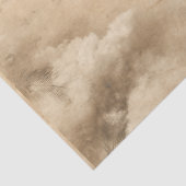 Clouds Birds Feathers Pastel Sky Collage Seidenpapier (Detail)