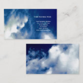Clouds & Blue Sky Business Cards Visitenkarte (Vorne/Hinten)