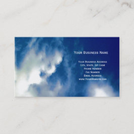 Clouds & Blue Sky Business Cards Visitenkarte