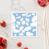 Clouds Blue Sky Clouds Party Serviette (Beispiel)