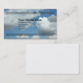 Clouds Business Card Visitenkarte (Vorne/Hinten)
