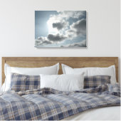 Clouds Canvas Print Leinwanddruck (Insitu (Schlafzimmer))