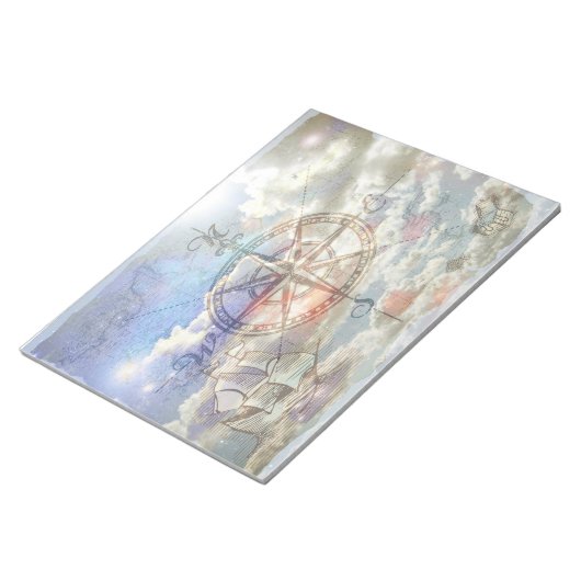 Clouds Compass Notepad Notizblock (angewinkelt)