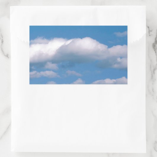 Clouds Drifters Rechteckiger Aufkleber (Tasche)