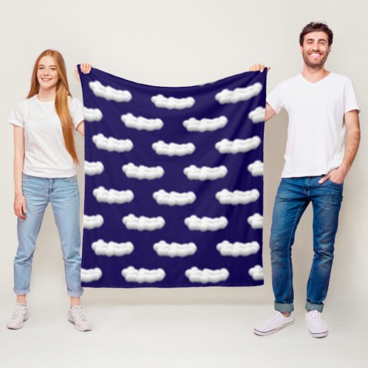 clouds Fleece Blanket (Beispiel)