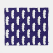 clouds Fleece Blanket (Vorderseite (Horizontal))