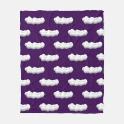 clouds Fleece Blanket (Vorderseite)