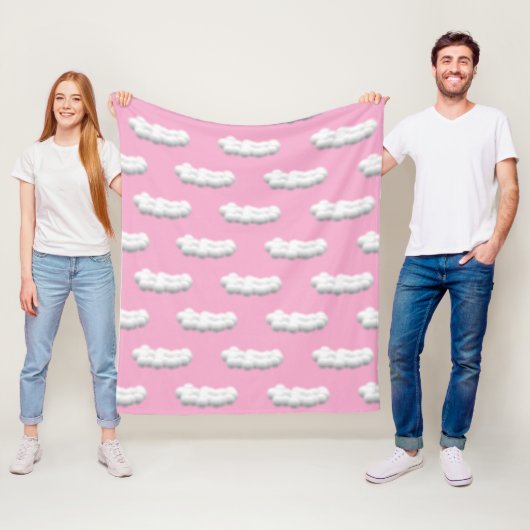 clouds Fleece Blanket (Beispiel)