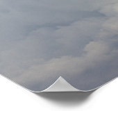 Clouds Foto Poster (Ecke)