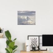 Clouds Foto Poster (Heimbüro)