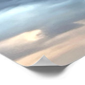 Clouds Foto Poster (Ecke)