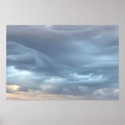 Clouds Foto Poster (Vorne)
