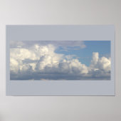 Clouds Foto Poster (Vorne)