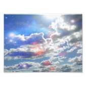 Clouds Foto Print (Vorne)
