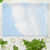 Clouds Geschirrtuch (Gefaltet)
