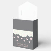 Clouds & Hearts Baby Sprinkle Dusche Beutel Geschenkschachtel (Geöffnet)