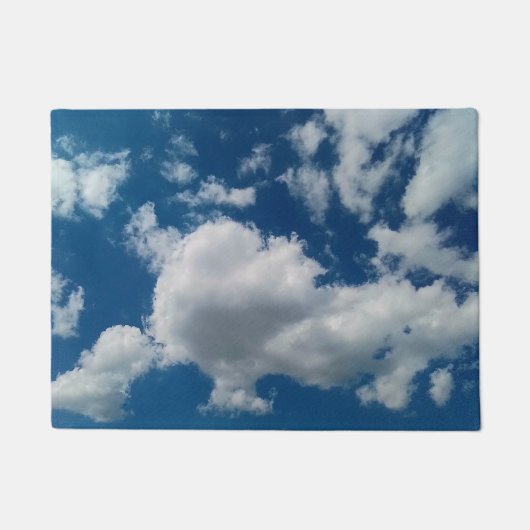 Clouds, in a summer sky fußmatte (Vorderseite)
