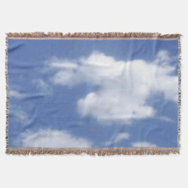 clouds in blue sky decke