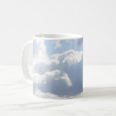Clouds in Blue Sky Kaffeetasse (Vorderseite Links)