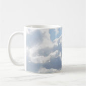 Clouds in Blue Sky Kaffeetasse (Links)