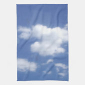 clouds in blue sky kitchen towel set geschirrtuch (Vertikal)