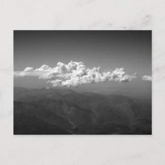 clouds in sky postkarte