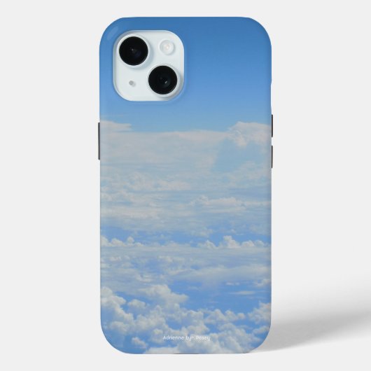Clouds iPhone 15 Fall Case-Mate iPhone Hülle (Rückseite)