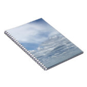 Clouds Old Silver Beach Notizblock (Rechte Seite)