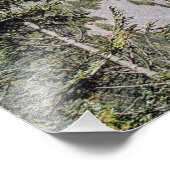 Clouds Over Mount Rainier Scenic Landscape Fotodruck (Ecke)