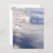 Clouds Postcard (Design 2) Postkarte (Vorne/Hinten)