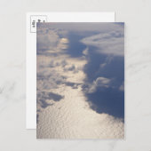 Clouds Postcard (Design 4) Postkarte (Vorne/Hinten)
