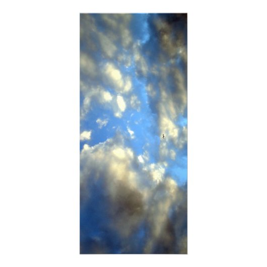 Clouds Rackkarte Werbekarte (Vorne)