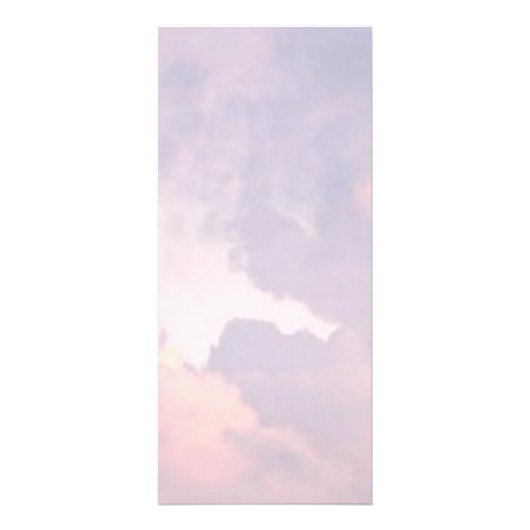Clouds Rackkarte Werbekarte (Hinten)