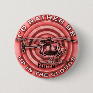 Clouds Red Helicopter Button