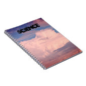 Clouds Science Spiral Foto Notebook Notizblock (Rechte Seite)
