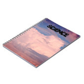 Clouds Science Spiral Foto Notebook Notizblock (Linke Seite)