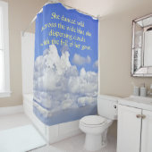 "CLOUDS" SHOWER CURTAIN DUSCHVORHANG (Beispiel)
