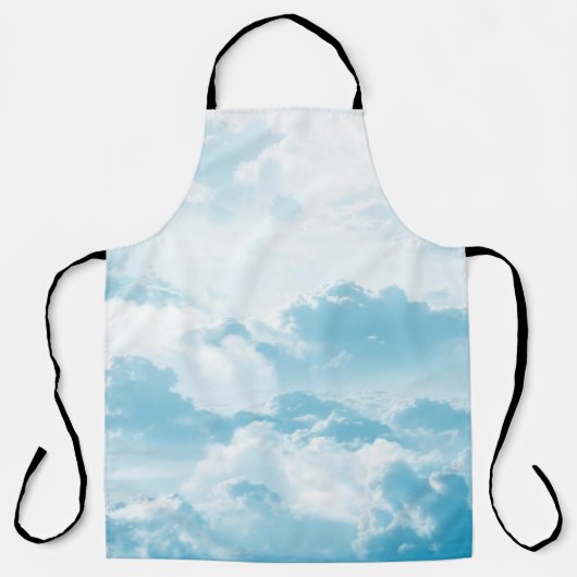 Clouds sky cartoon vector images schürze (Vorderseite)