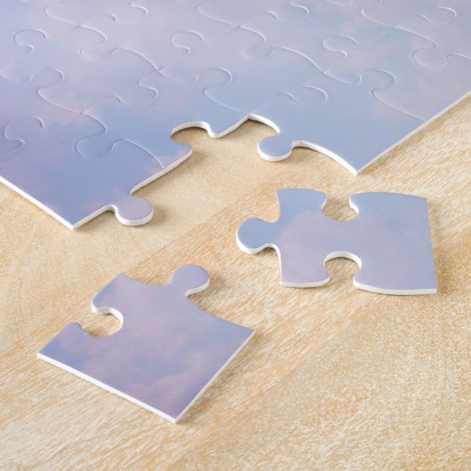 Clouds Sky Inspirational Quote Pastel Landschaftli Puzzle (Seite)