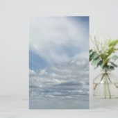 Clouds Stationery Briefpapier (Stehend Vorderseite)