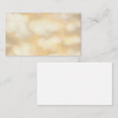 Clouds Sunset Sky Lightworker Business Cards Visitenkarte (Vorne/Hinten)
