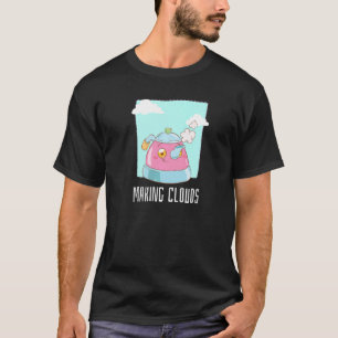 Clouds Teapot Kettle Steam T-Shirt