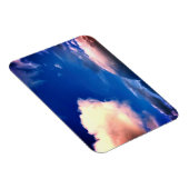 Clouds with Blue Sky Outdoor Photography Magnet (Rechte Seite)